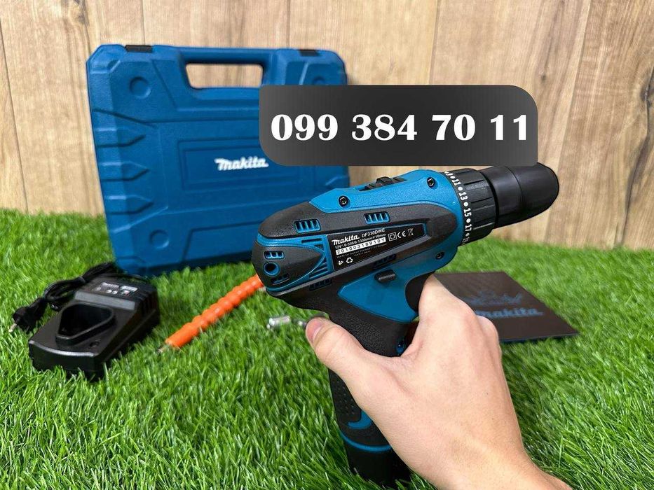 Аккумуляторный Шуруповерт Makita DF330D 12V/3A (1 батарея) Шурупокрут