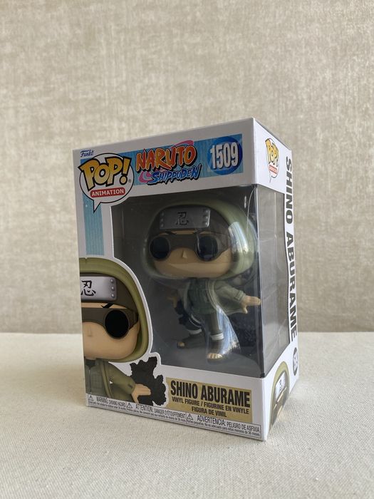 Funko pop naruto 1509 Shino Aburame anime/ Фігурка фанко поп наруто аніме Шино абураме
