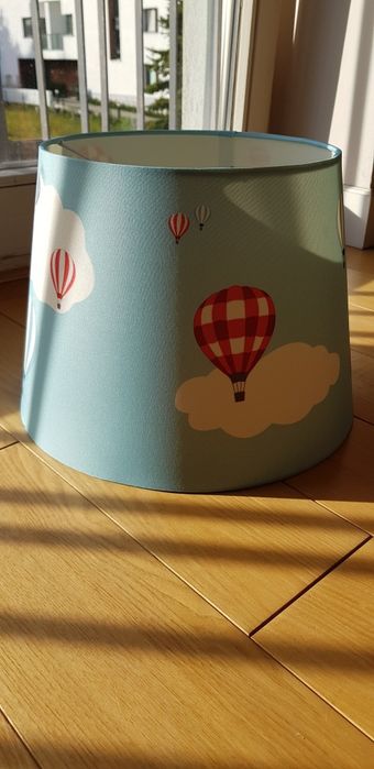 Klosz abażur Ikea Tippakull lampa wisząca stojąca chmurki