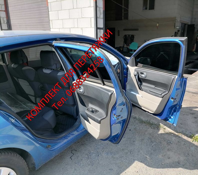 Комплект для перетяжки дверні карти Рено Меган 2, Renault Megane 2