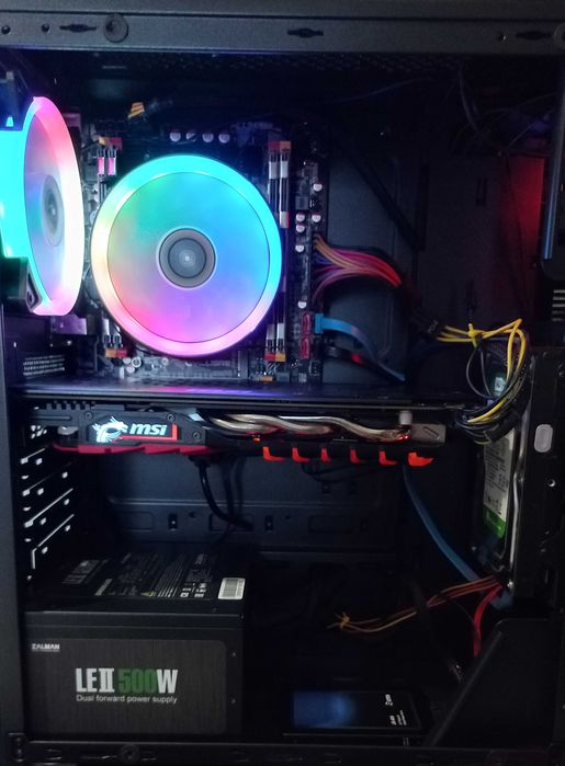 Игровой компьютер 6 ядер, 12 потоков, 3Gb видео SSD + HDD