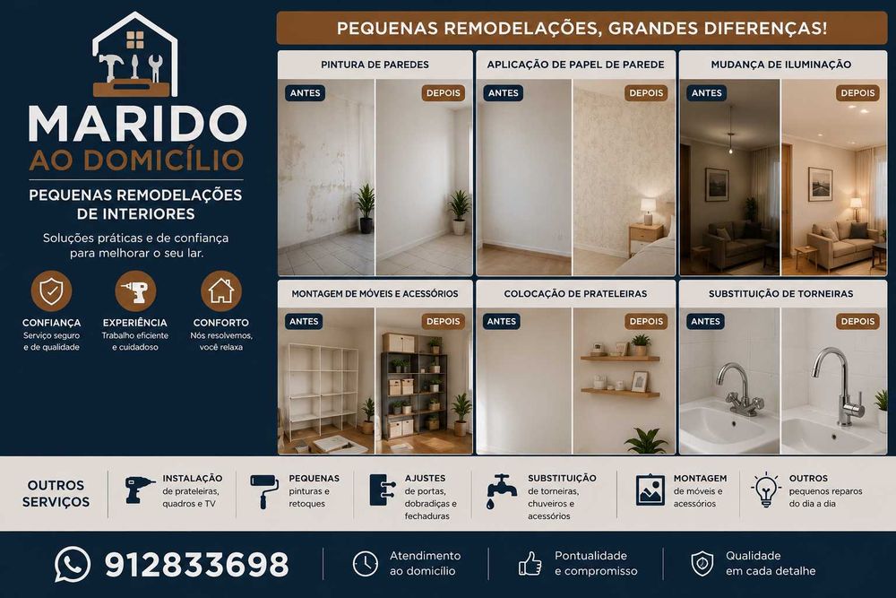 Marido ao domicilio