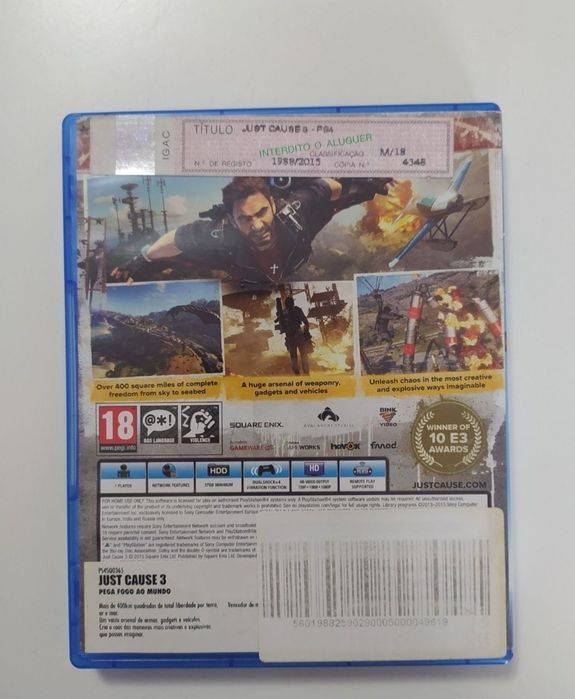 Jogo PS4 - Just Cause 3