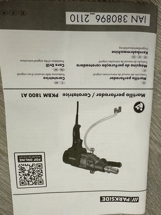 Vendo maquina perfuração de carotes