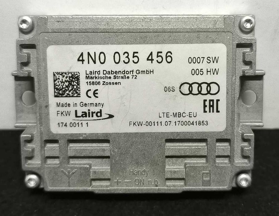 Módulo Electrónico 4N0035456 - SKODA KODIAQ I