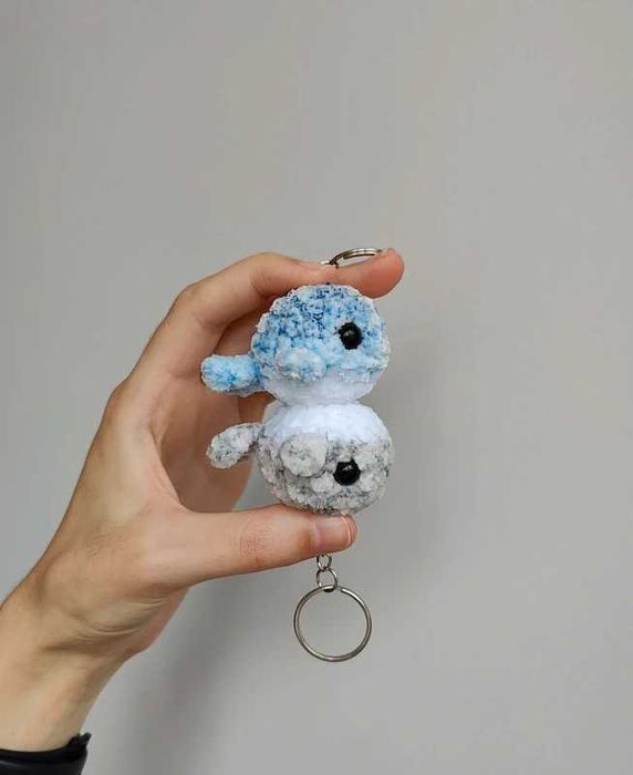 Conjunto de "Baby Whale" em Crochet | Amigurumi
