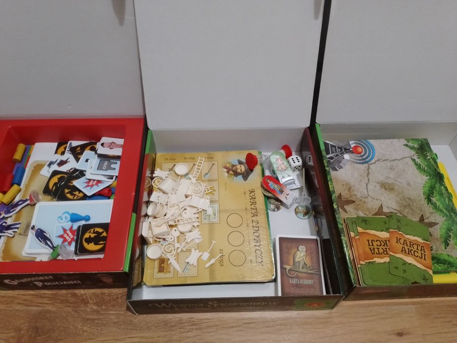 3 gry planszowe Aleksander 5+