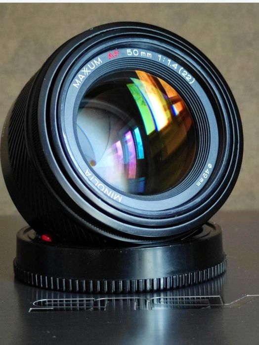 Об'єктив Minolta MAXXUS AF 50 1.4 байонет sony A minolta AF