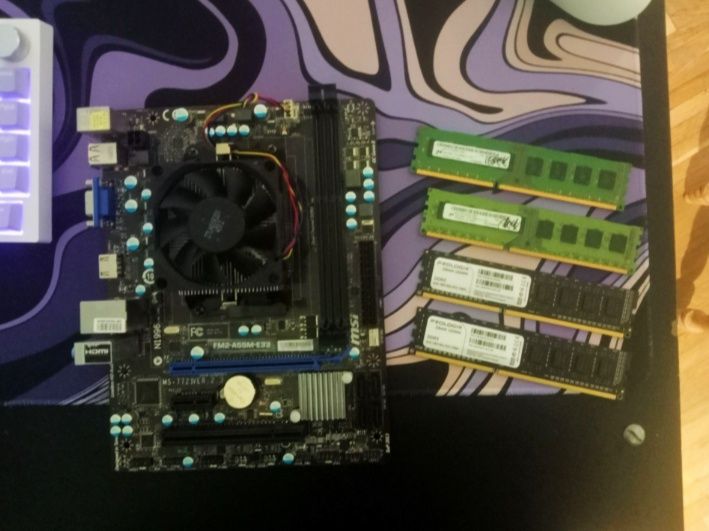 DDR3 16 + 16 FM2 X4 3.4 GHz