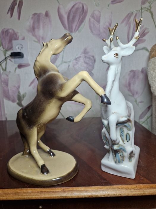 фарфоровые Статуэтки.  Керамика. Фигурки. Посуда. Раритет.