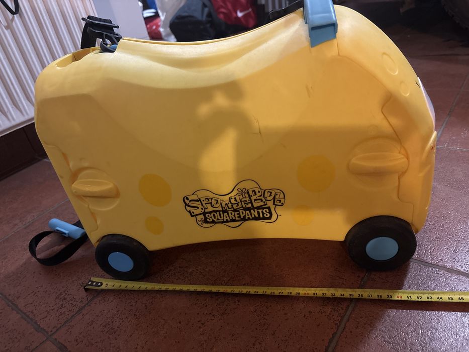 Walizka dziecieca Vrum SpongeBob na kółkach