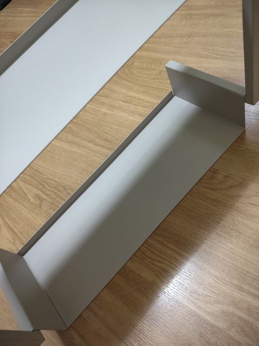 Prateleiras metal para interior ou exterior de armário, 2 prateleiras