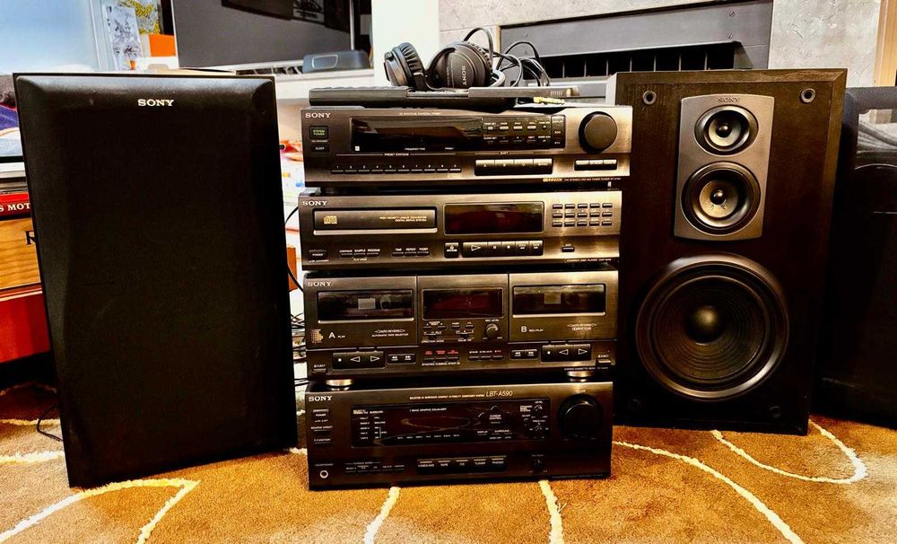 Sistema de Som Hi-Fi SONY