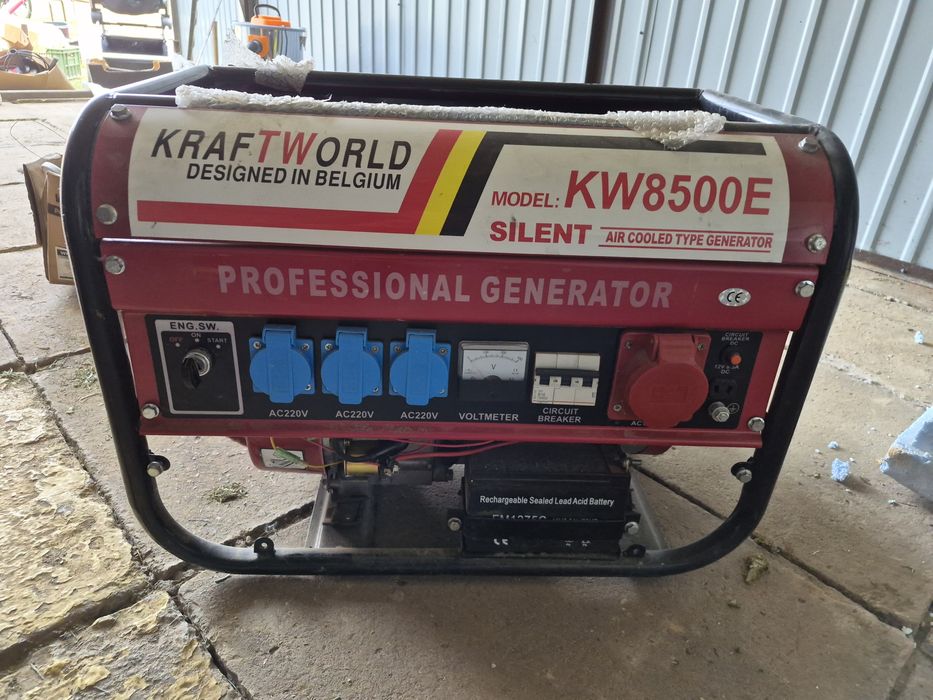 Agregat prądotwórczy KW8500E kraftword