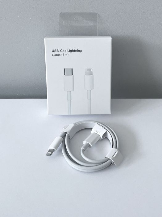 Ładowarka 40W iPhone z Kablem Lightning USB-C 1m - Zestaw do iPhone