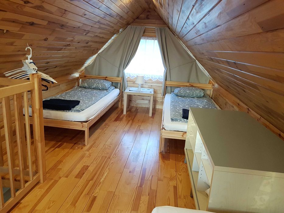 Domek letniskowy nad jeziorem Kuźnickim w Borui