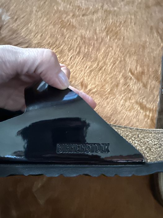 Birkenstock Arizona 36 Czarne Lakierowane – Nowe z metką