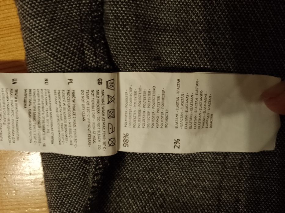 Spódnica dopasowana mini w kratę XS Cropp
