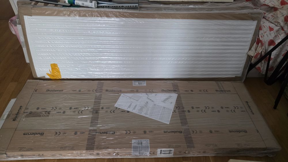 Grzejnik kompaktowy Buderus, pionowy, CV-Plan typ 22, 1800x600 mm (wys