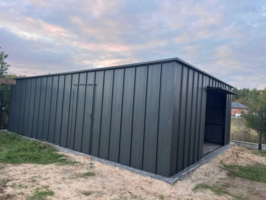 Garaże Blaszane Domki Ogrodowe Wiaty Śmietnikowe