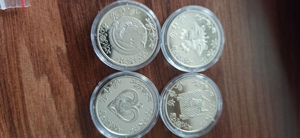 Набір монет НБУ Східний календар Рік Пацюка Бика Тигра