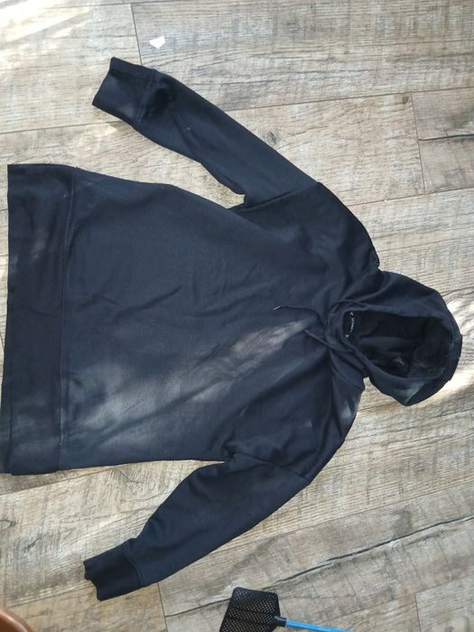 Чорний світер xs на легкому флісі