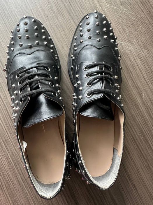 Кожаные Derby на шнуровке