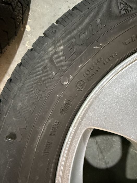 Koła Subaru Forester 16x6,5JJ ET48 oryginalne, opony zimowe 215/60R16