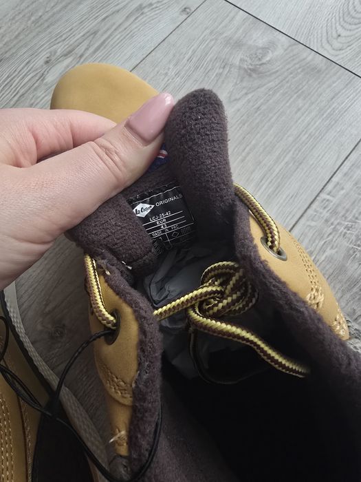 Buty zimowe męskie ocirplane Lee Cooper r.43