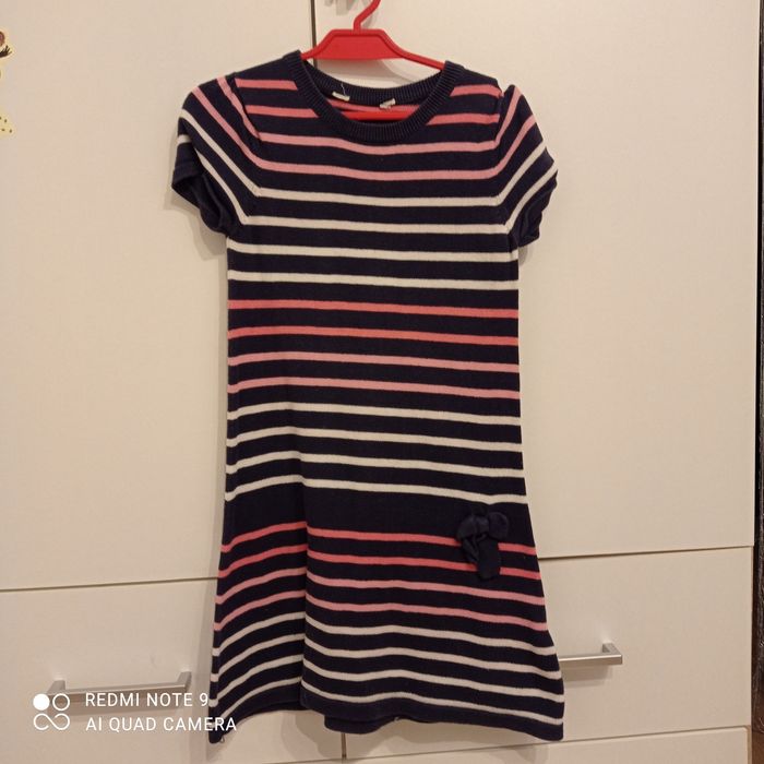 Tunika w paski 122 H&M sweter .