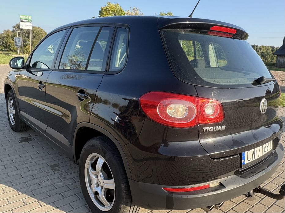 Tiguan 2.0TDI 140KM napęd 4x4, Hak, serwisowany, bez rdzy.