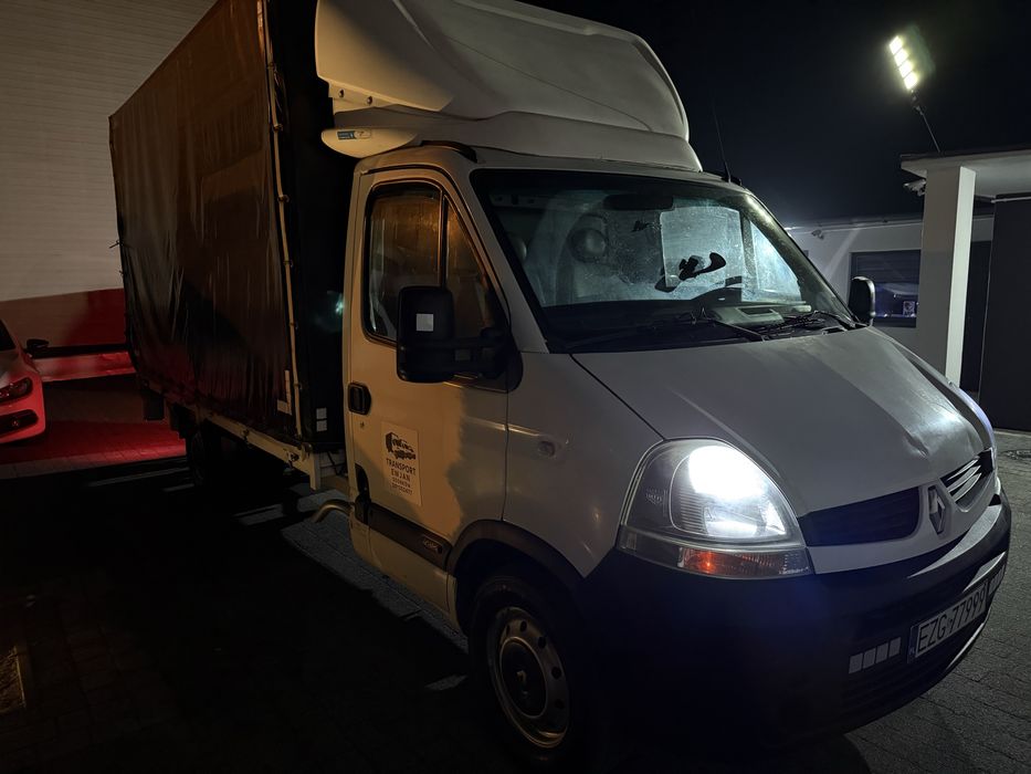 Renault Master plandeka winda
