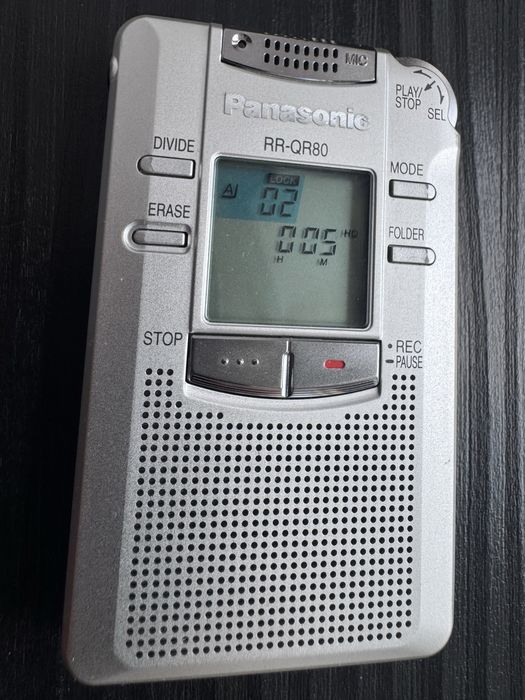 Цифровий диктофон Panasonic RR- QR80 (Original, Japan)