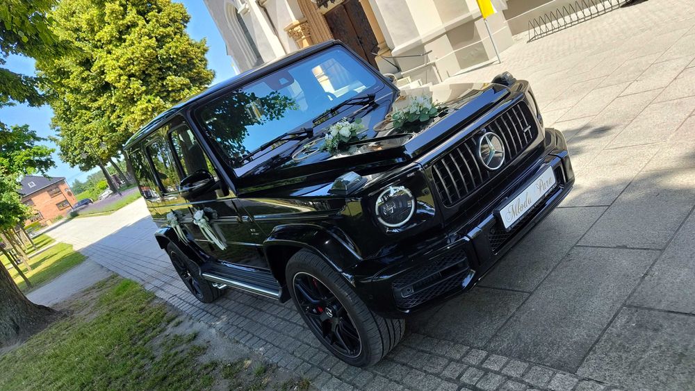 Wynajem auta na Wasze Wesele lub event - Mercedes G63 Manufaktur AMG !