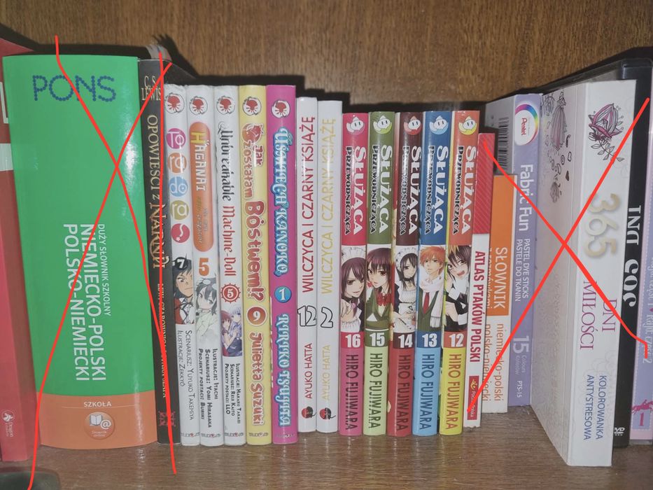 Zestaw mang Shoujo 12 sztuk