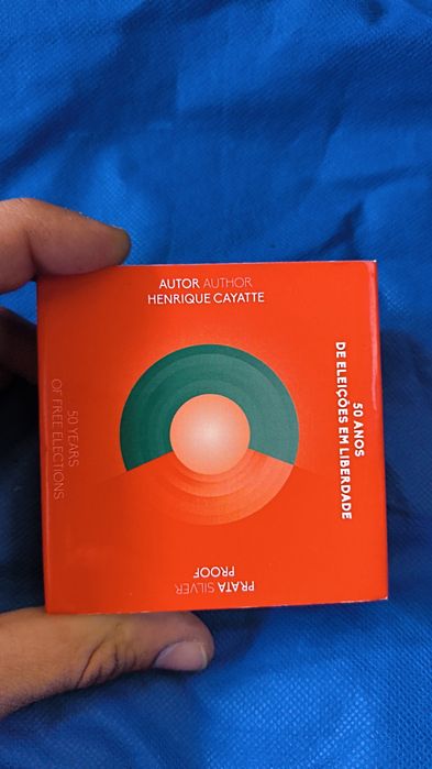 Moedas comomerativas prata