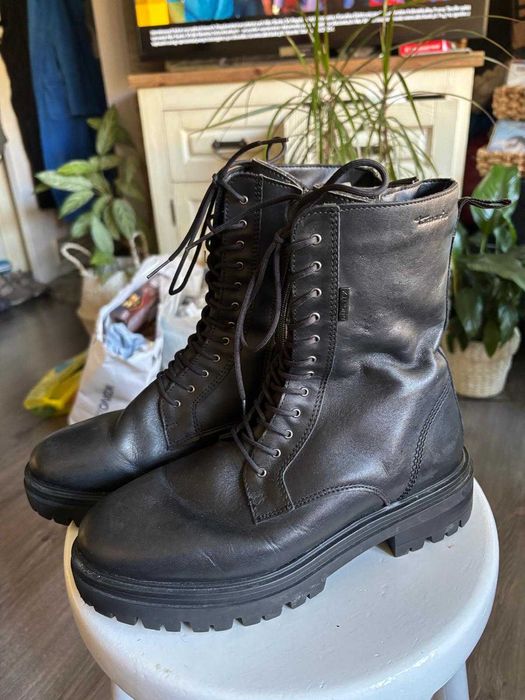 Botki skórzane Tamaris - rozmiar 39