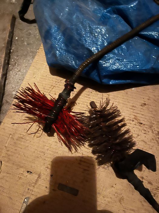 Zestaw kominiarski do czyszczenia pieca