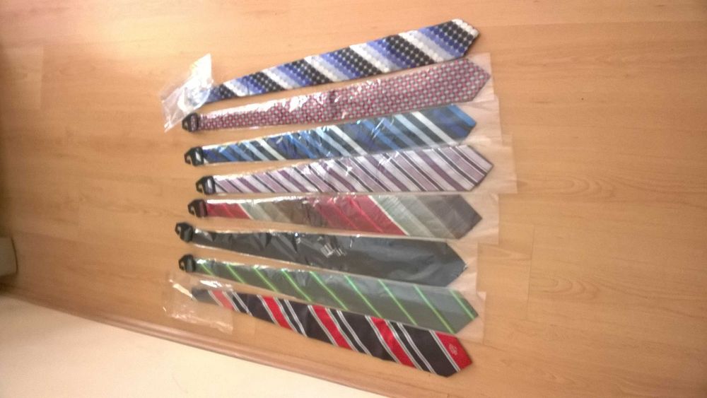 krawaty  nowe w folii  x 2szt