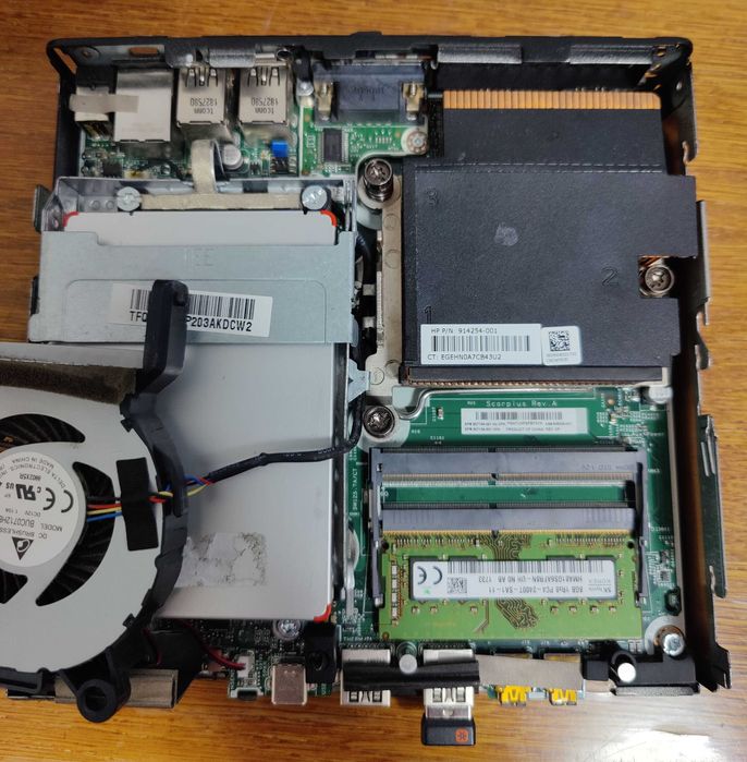 ‼️Миниатюрный монстр HP EliteDesk 800 G3 i7-7700 8gb/256gb