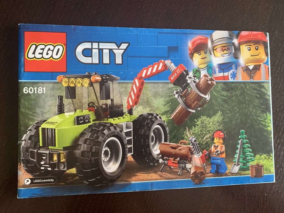 Lego 60181 Traktor leśny