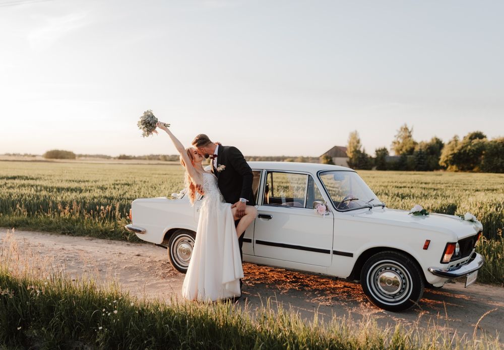 Auto do Ślubu Fiat 125 p