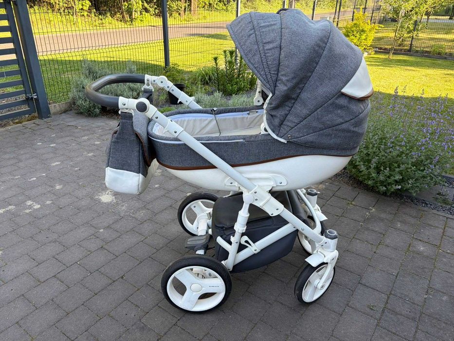 Wózek 3w1 + baza do samochodu z isofix