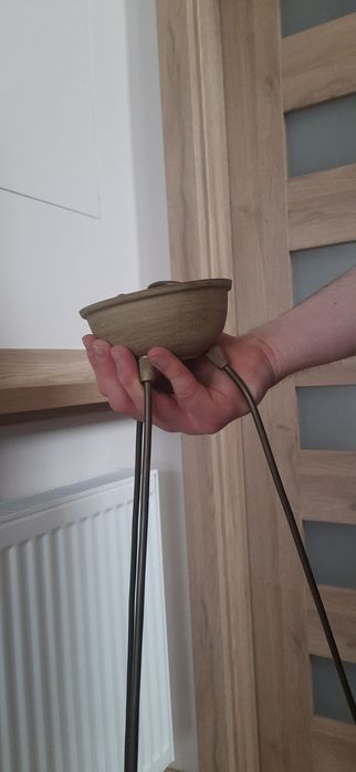 Lampa wisząca z 3 kloszami