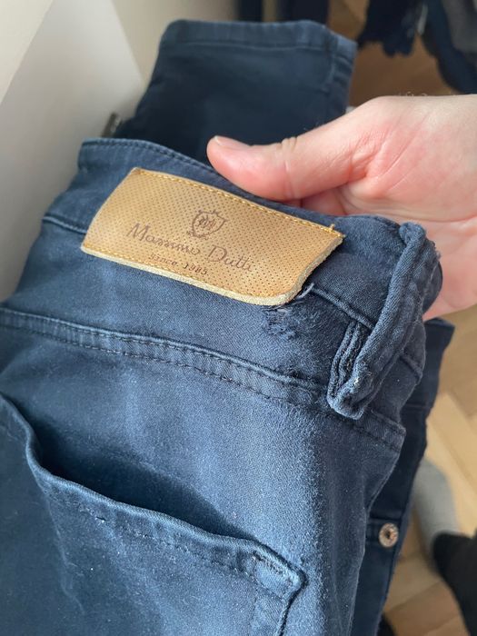 Джинси сині Massimo Dutti оригінал штани брюки джинсы