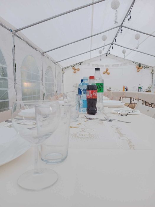 Wynajem namiotów imprezowych, krzeseł, stolików, zastawy stołowej