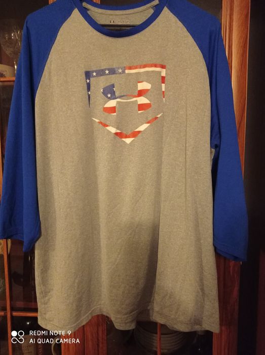 Under Armour koszulka Loose męska XXL silownia gym USA bluzka stretch