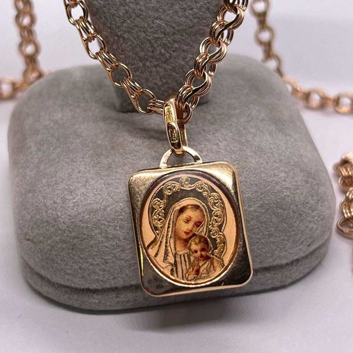 Золота ладанка, вага 0,97 грам, артикул 388