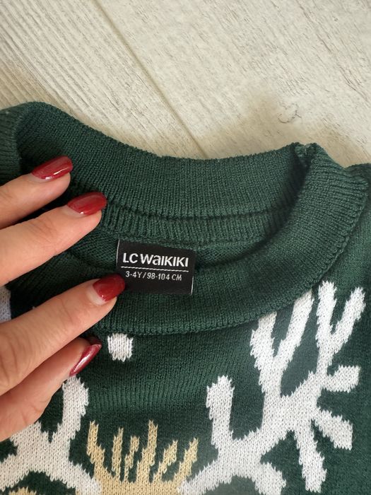 Светр джемпер новорічний LC Waikiki 98-104