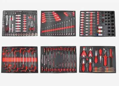 Carro Ferramentas  Proline 9 Gavetas c/ 236 pcs REF: 8636/ 86236